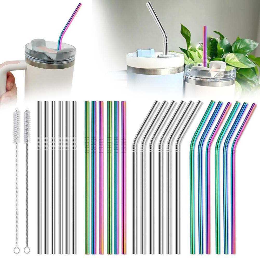 Reusable Straw - 6 szt. 25 cm wymienna słomka