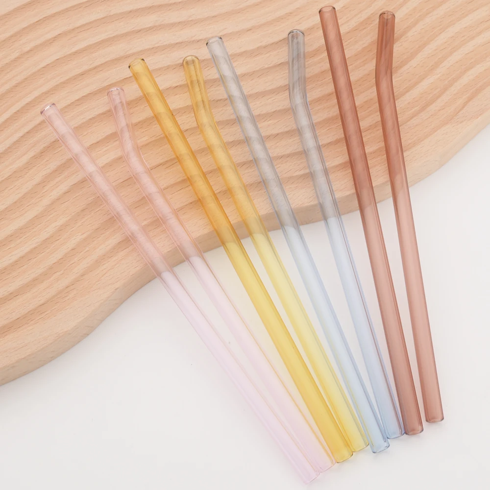 8-częściowy zestaw szklanych s – Reusable Straw recenzja i cena