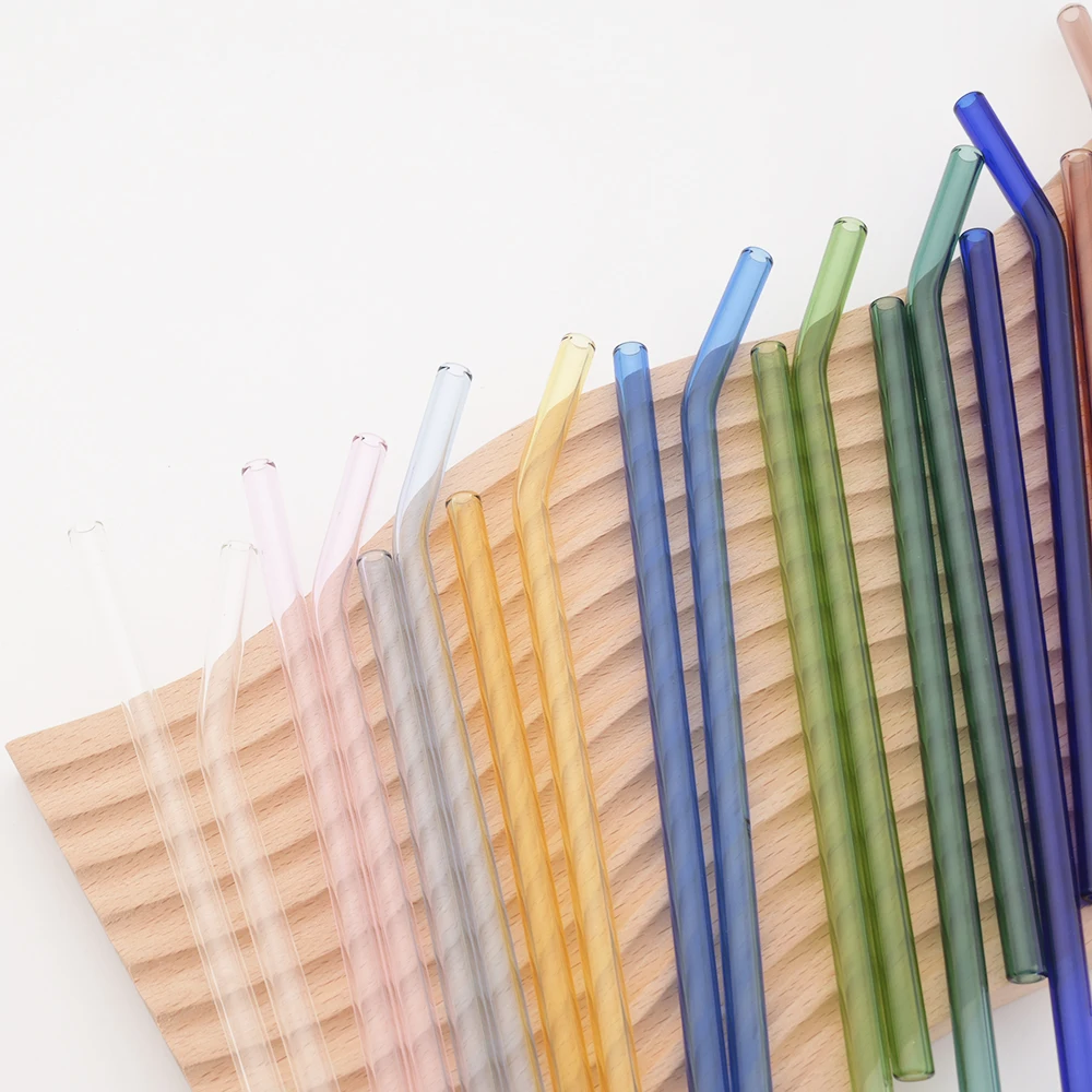 8-częściowy zestaw szklanych s – Reusable Straw recenzja i cena