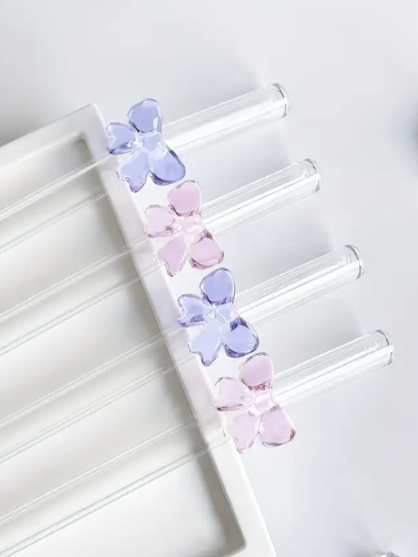 2/6 SZT. Eleganckie szklane sł – Reusable Straw recenzja i cena