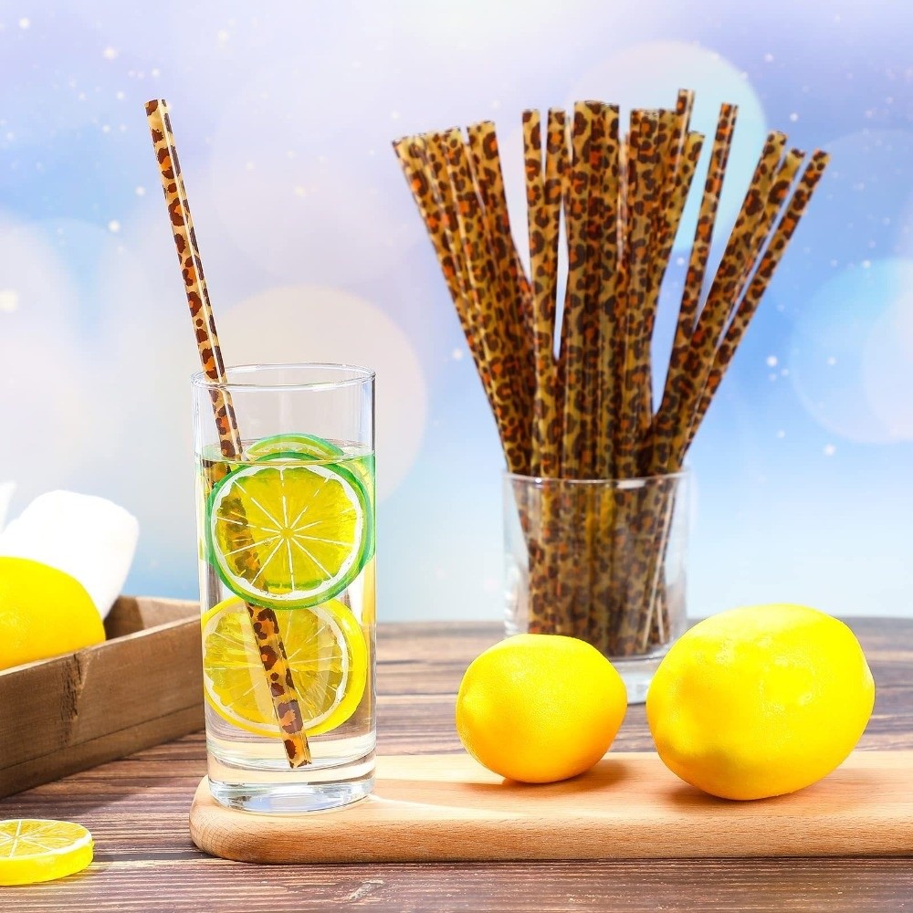 Modne słomki do picia z motywe – Reusable Straw recenzja i cena