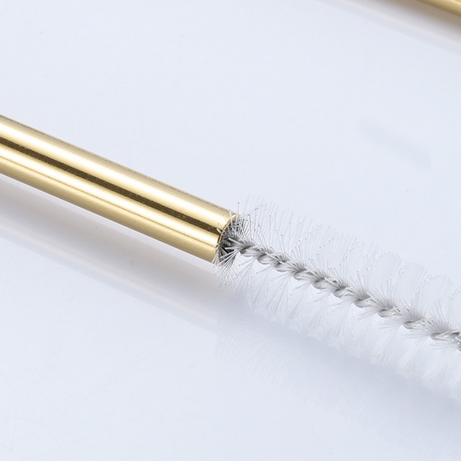 4 sztuki złotych słomek wielok – Reusable Straw recenzja i cena