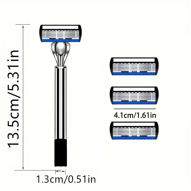 2 uchwyty, 30 ostrzy, 6-warstw – Safety Razor Handle recenzja i cena