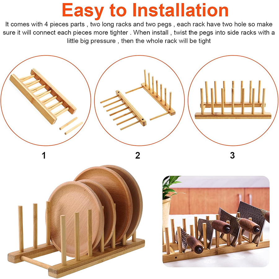 1 szt./2 szt. bambusowy stojak – Bamboo Cutlery recenzja i cena
