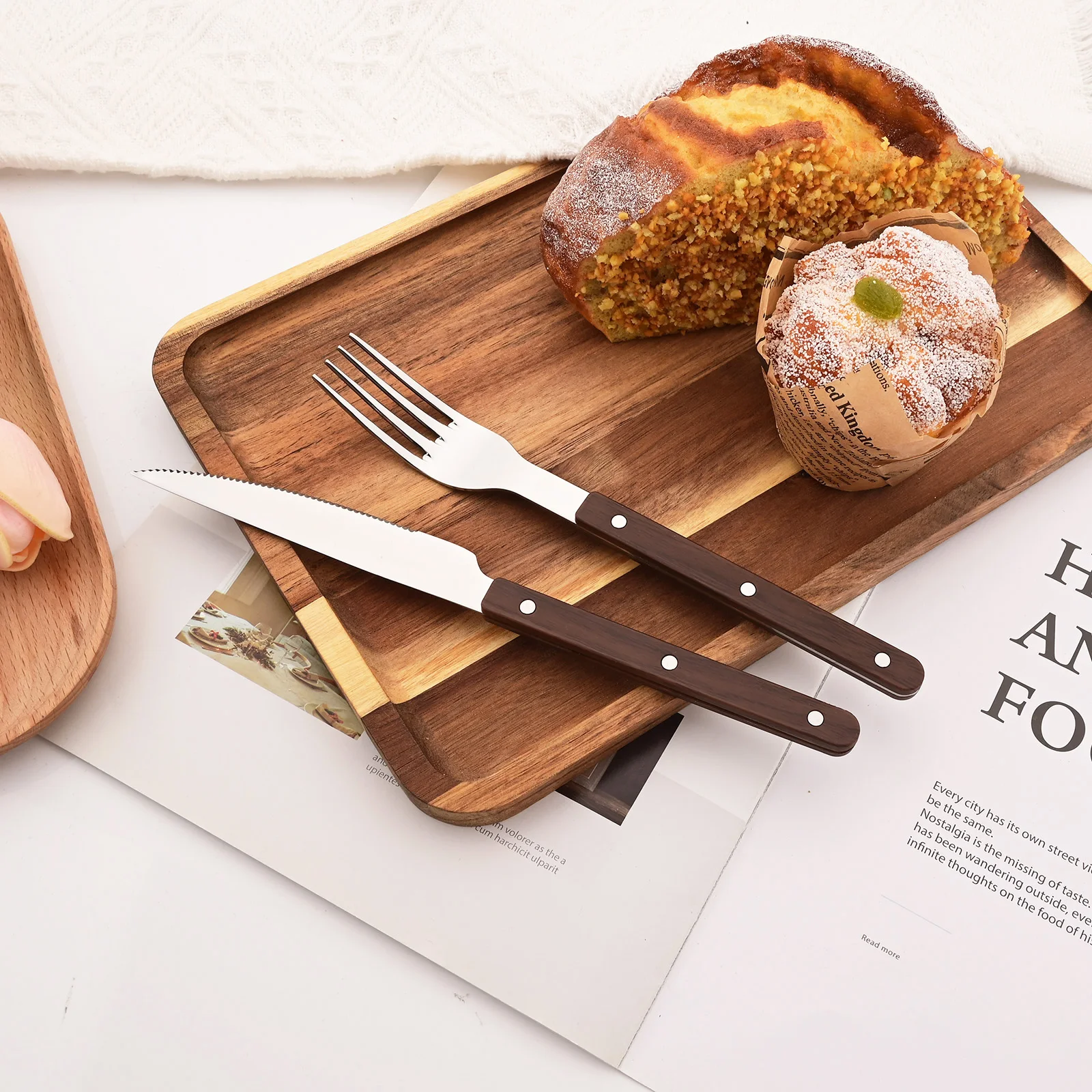 5/20 sztuk imitacja drewna sre – Bamboo Cutlery recenzja i cena