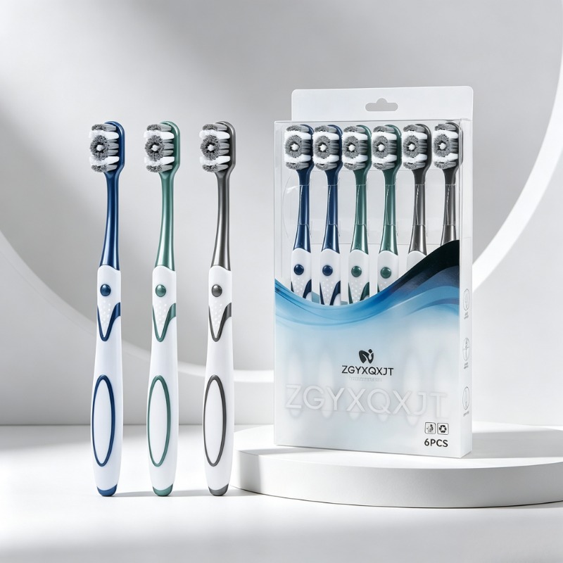 6 szt./zestaw Szczoteczka do z – Bamboo Toothbrush recenzja i cena